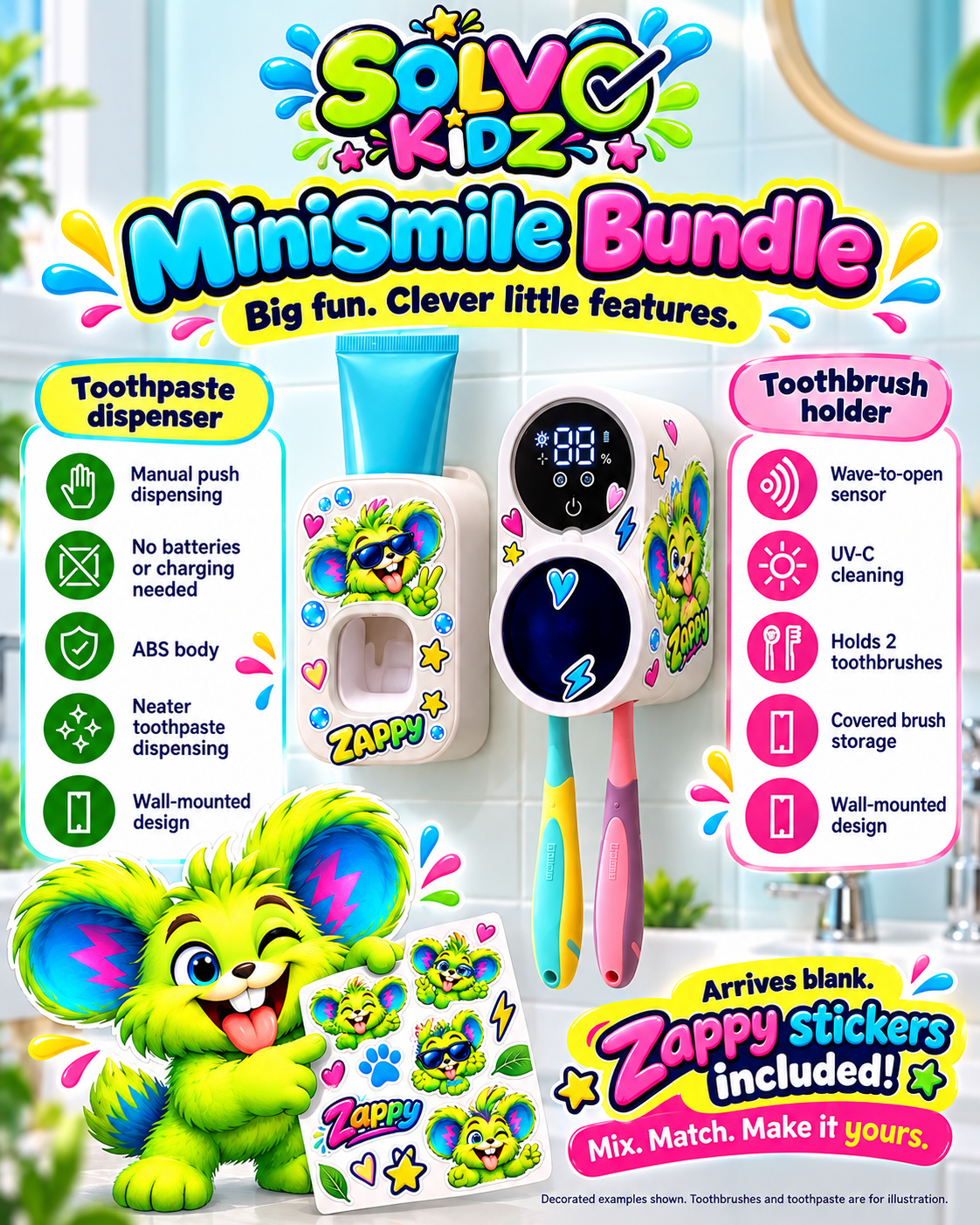 MiniSmile Bundle™ - Zappy DIY for Kidz